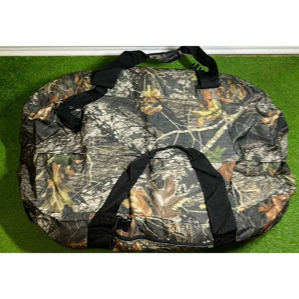 Vintage‎ Y2K Mossy Oak Break Up Duffle Bag XXL HUGE rucksack Backpack 46X25